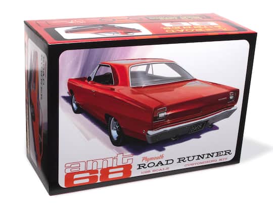 1363 Skill 2 Model Kit 1968 Plymouth Road Runner 1-25 Scale Model Car